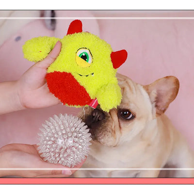 SqueakBounce Interactive Dog Ball