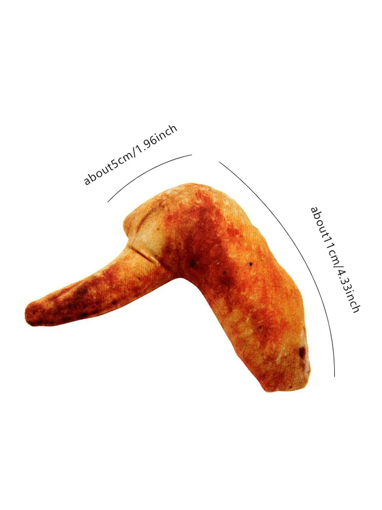 MeatyBites Plush Dog Toy