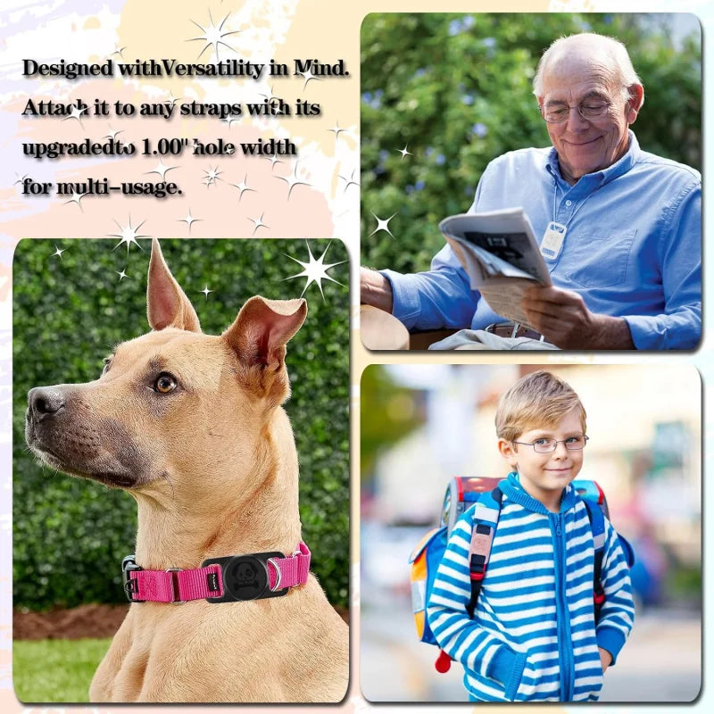 TrackMate AirTag Dog Collar Holder